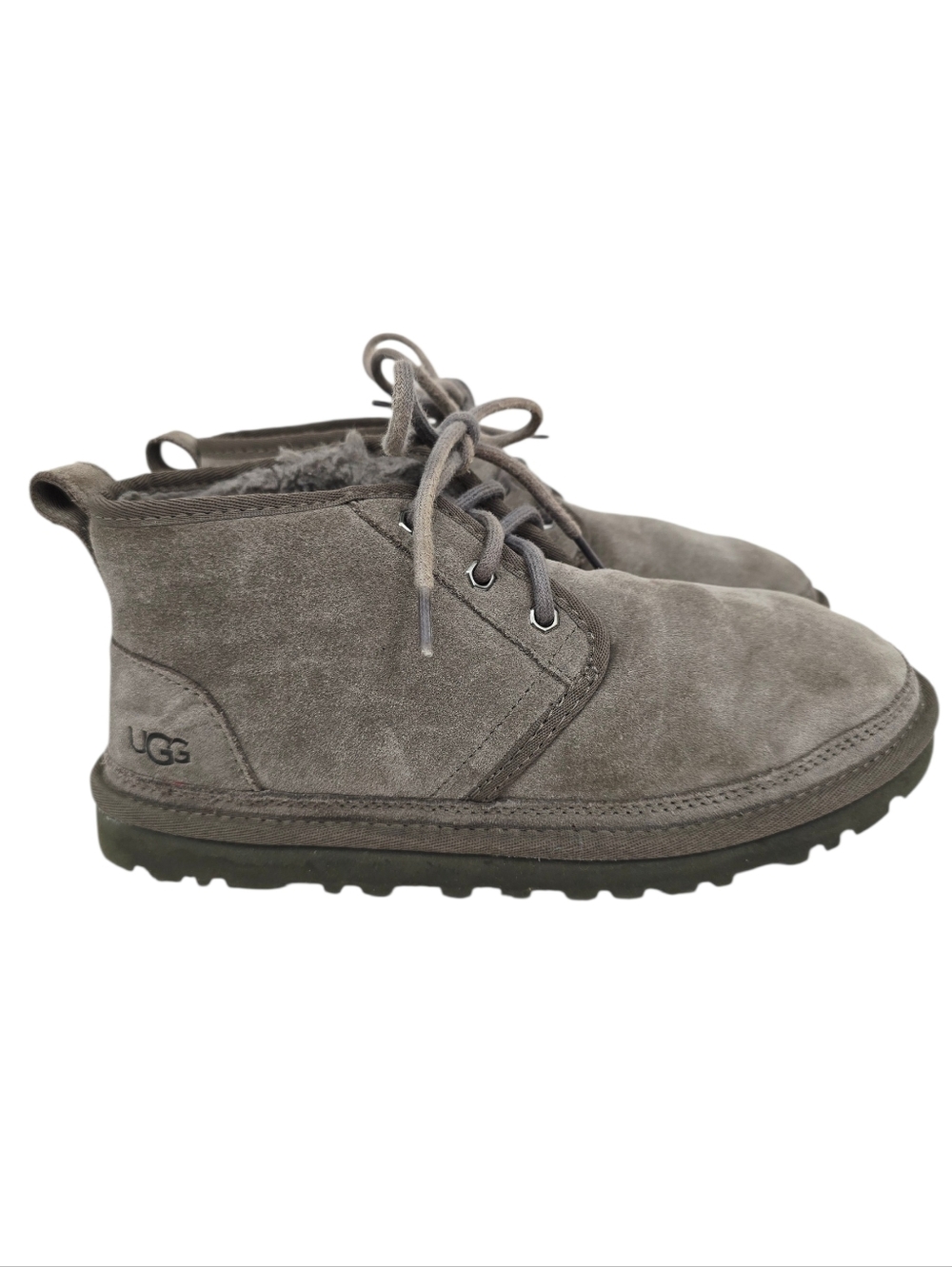 UGG Neumel Men's Suede Casual Shoes Gray 7